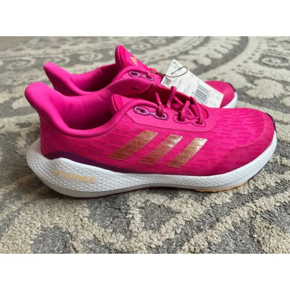 NWT❤️Adidas eq21 run Bounce Sneaker shoes big kids sz4.5